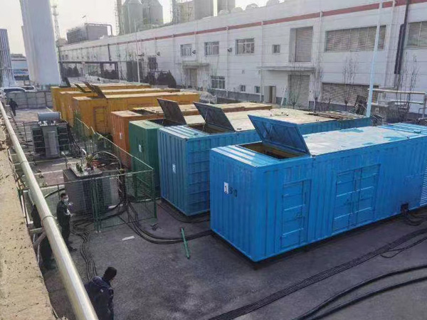 通辽柴油发电机出租案例展示